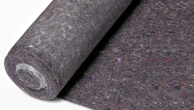 Dekkfilt m/plastbakside 1 m x 10 m