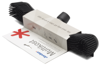 Multikost m/statisk Gummibust