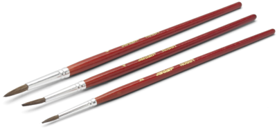 Hobbypensler 3 stk - 2, 4 og 6 mm