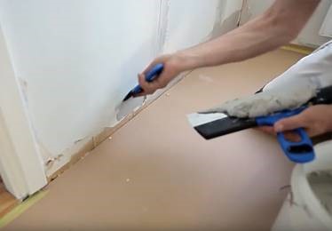 illustrasjonsbilde sparkling av tapet