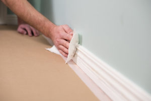 rengjører listene ordentlig før maling